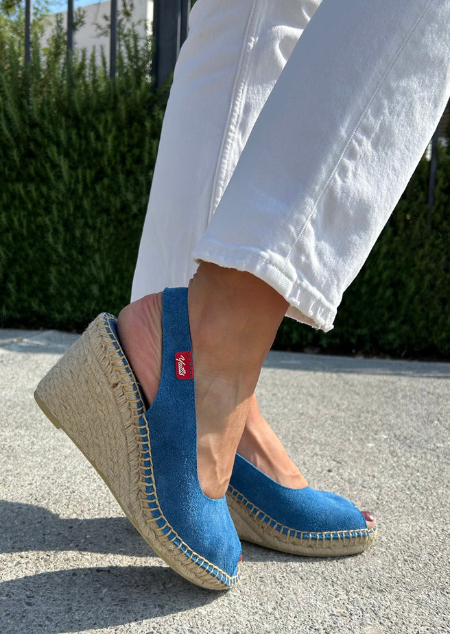 TACÓN 7CM AZUL