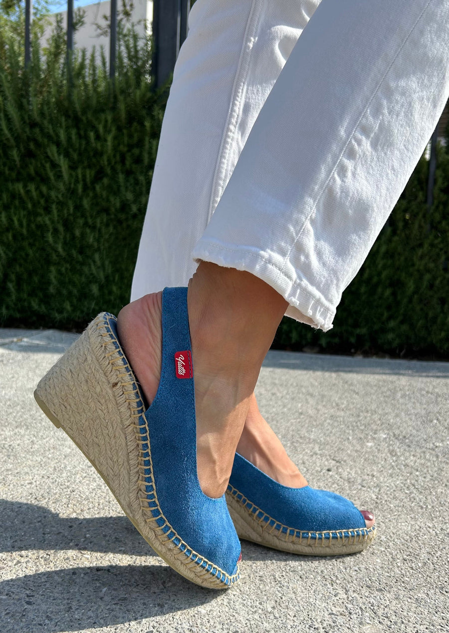 TACÓN 7CM AZUL