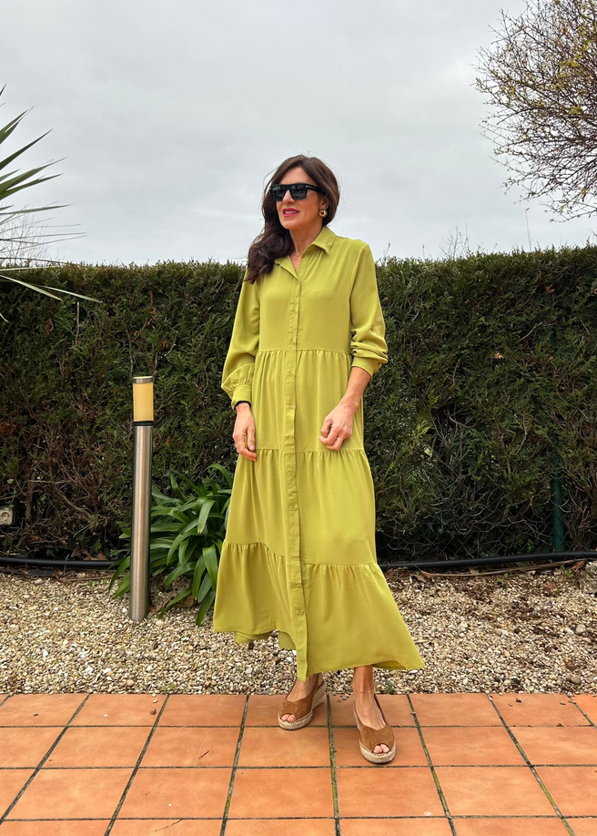VESTIDO VERDE