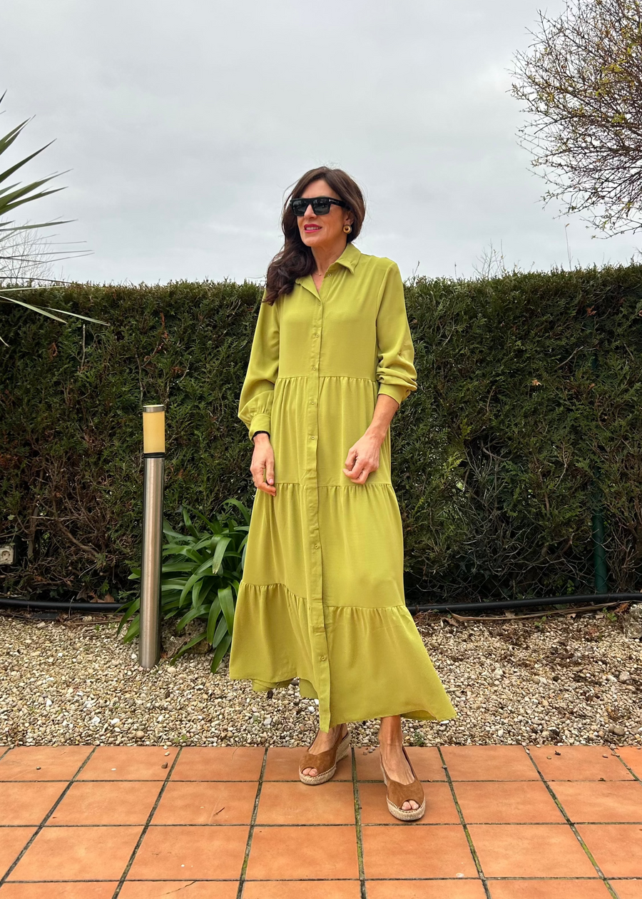 VESTIDO VERDE
