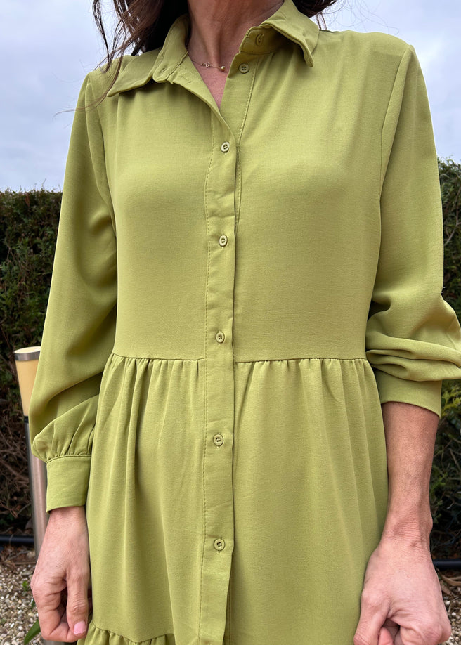 VESTIDO VERDE