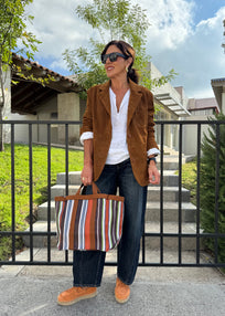 AMERICANA PIEL MARRON