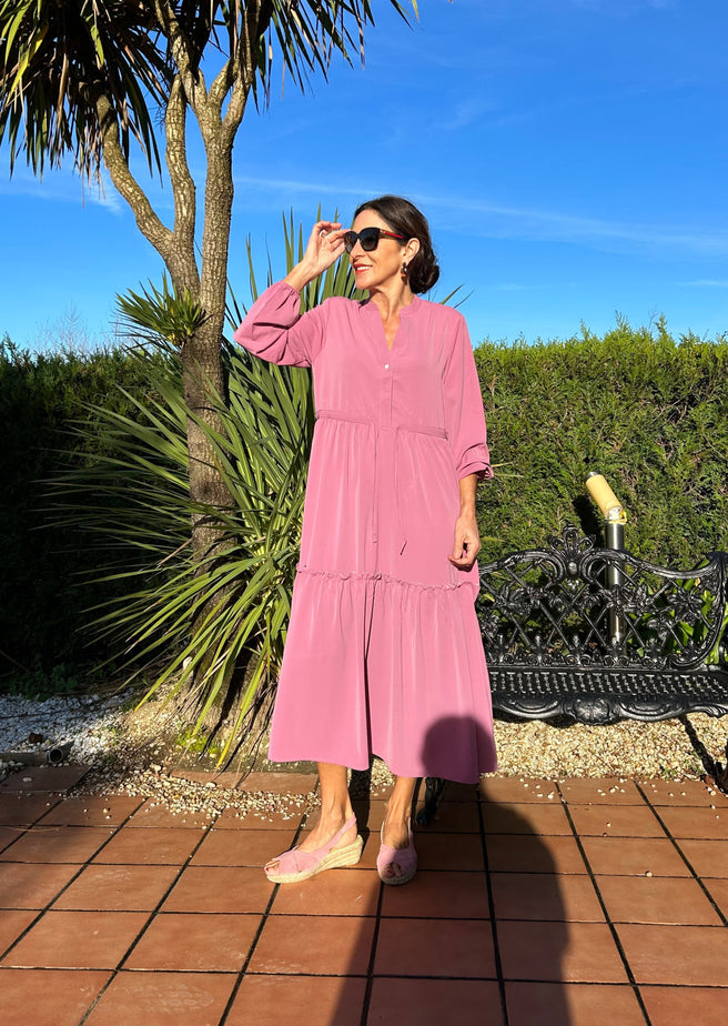 VESTIDO CORAL
