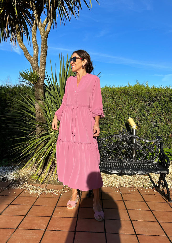 VESTIDO CORAL