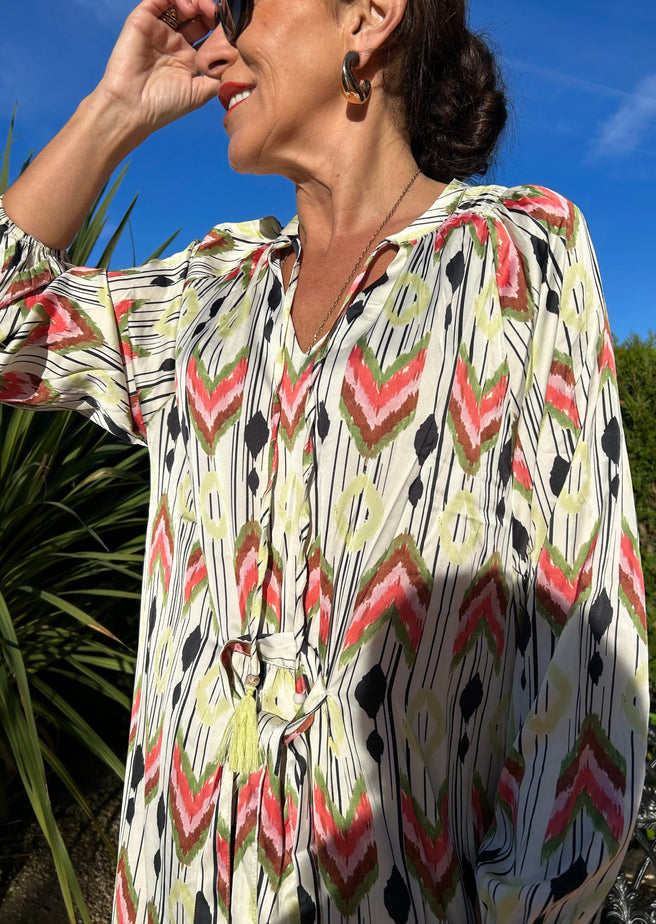 VESTIDO GEOMETRICO