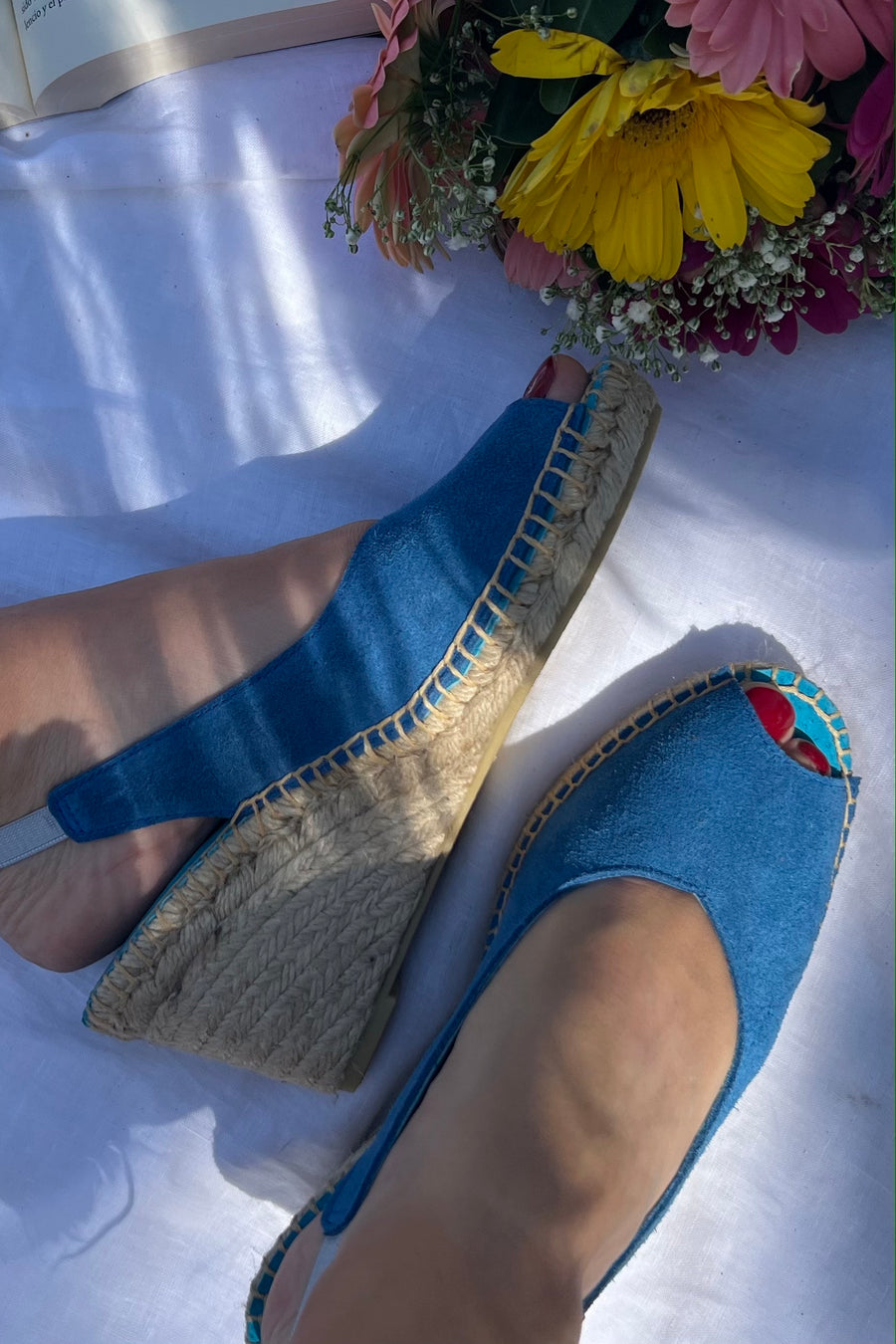 TACÓN 7CM AZUL