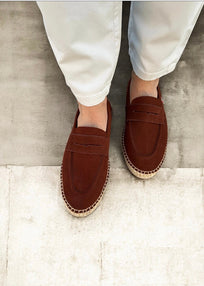 MOCASÍN PIEL MARRÓN