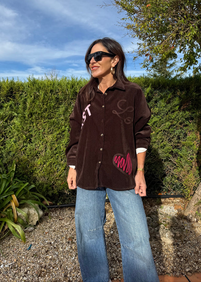CAMISA CAFÉ