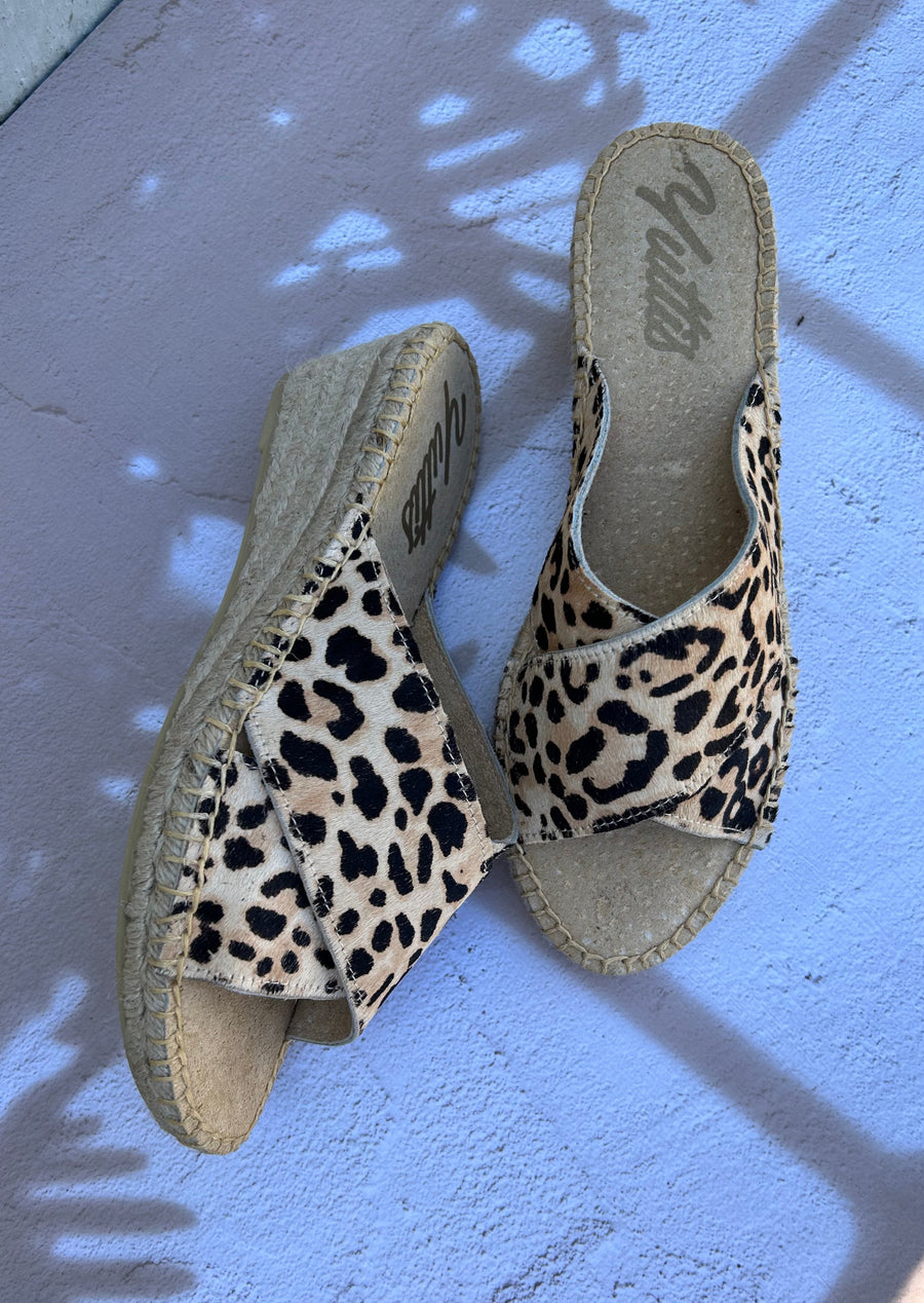 SANDALIA 4CM LEOPARDO