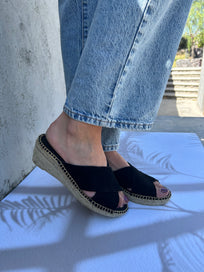 SANDALIA 4CM NEGRO