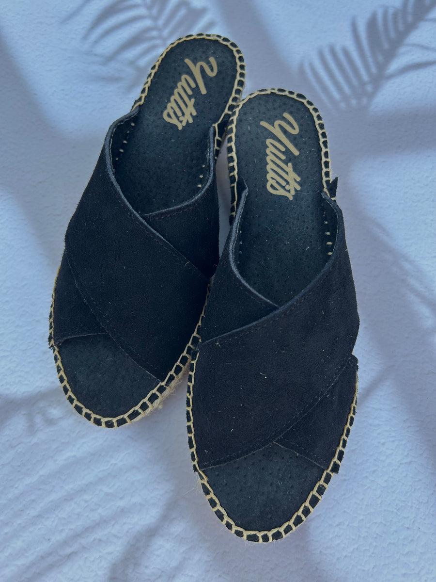 SANDALIA 4CM NEGRO