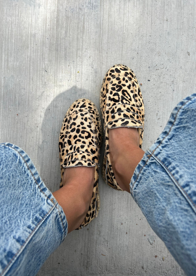 MOCASIN PIEL LEOPARDO