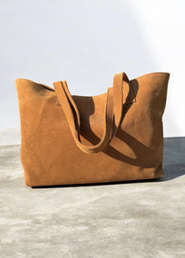 BOLSO GAMUZA MARRÓN