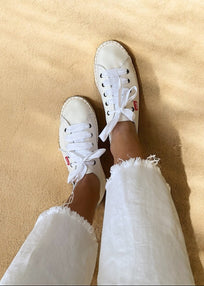 TENIS PIEL BLANCO