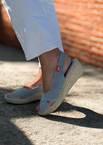 TACÓN 4CM GRIS