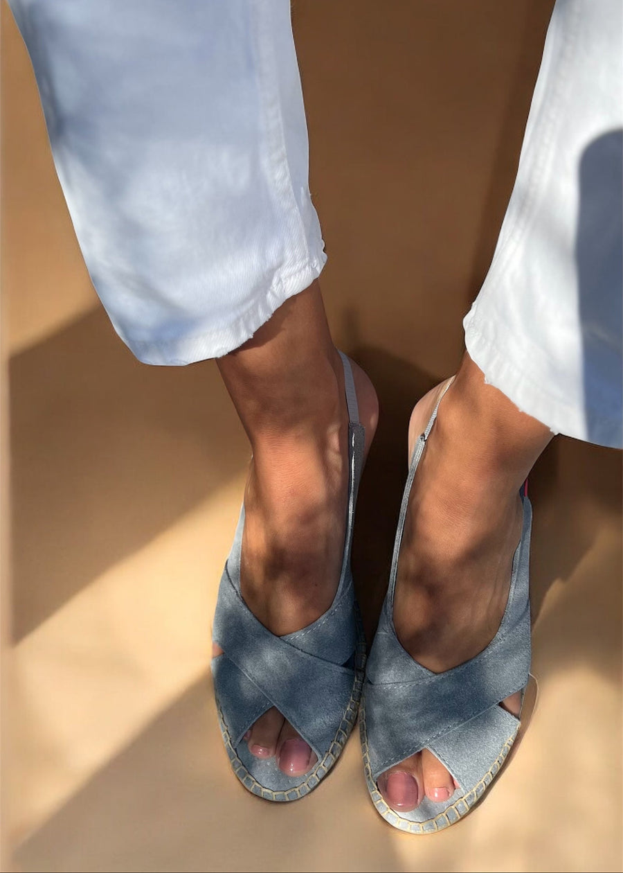 TACÓN 4CM GRIS