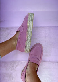 MOCASIN PIEL ROSA
