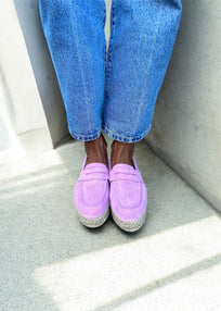 MOCASIN PIEL ROSA