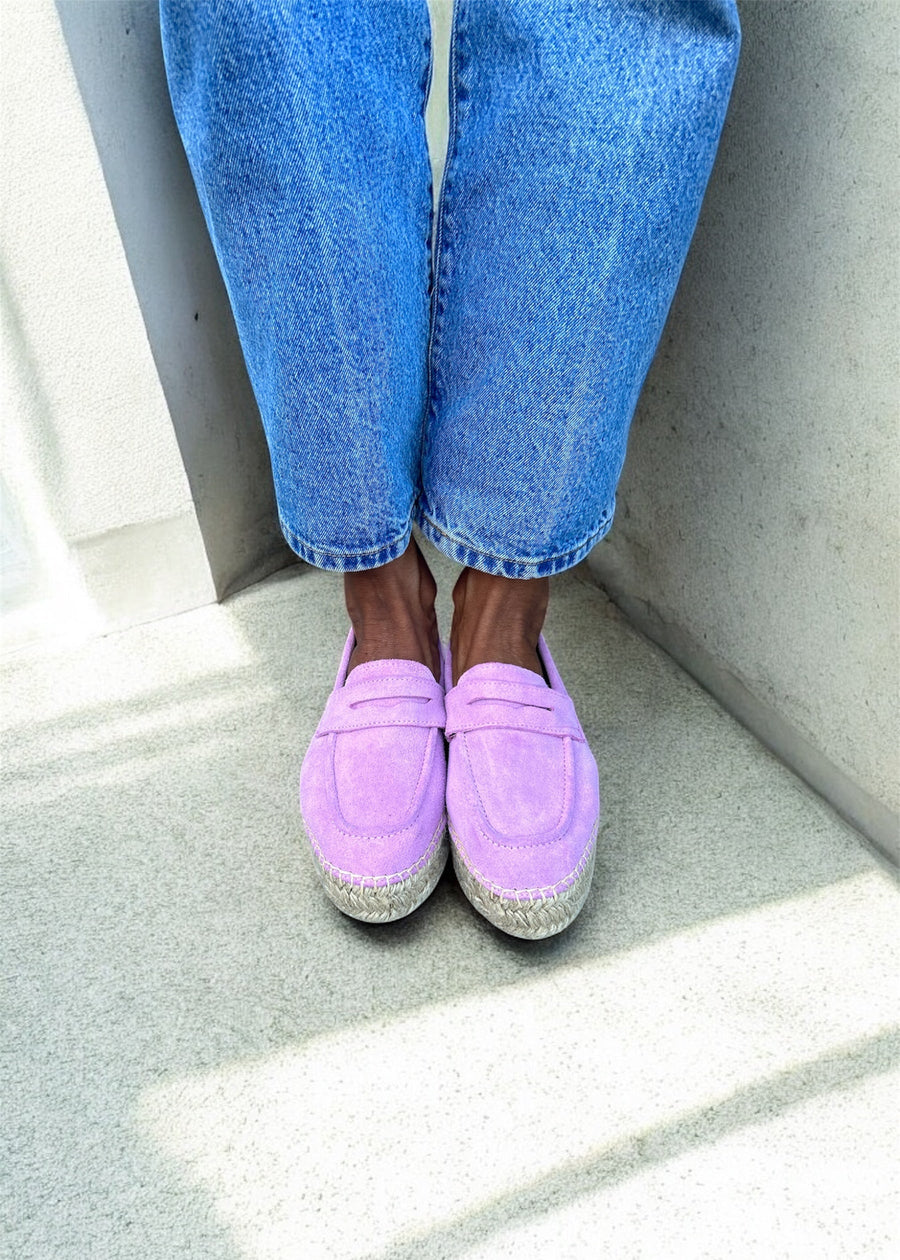 MOCASIN PIEL ROSA
