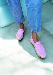 MOCASIN PIEL ROSA