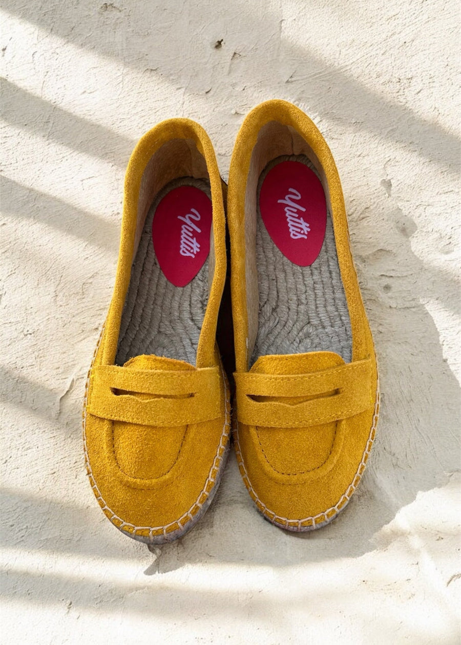 MOCASÍN PIEL AMARILLO
