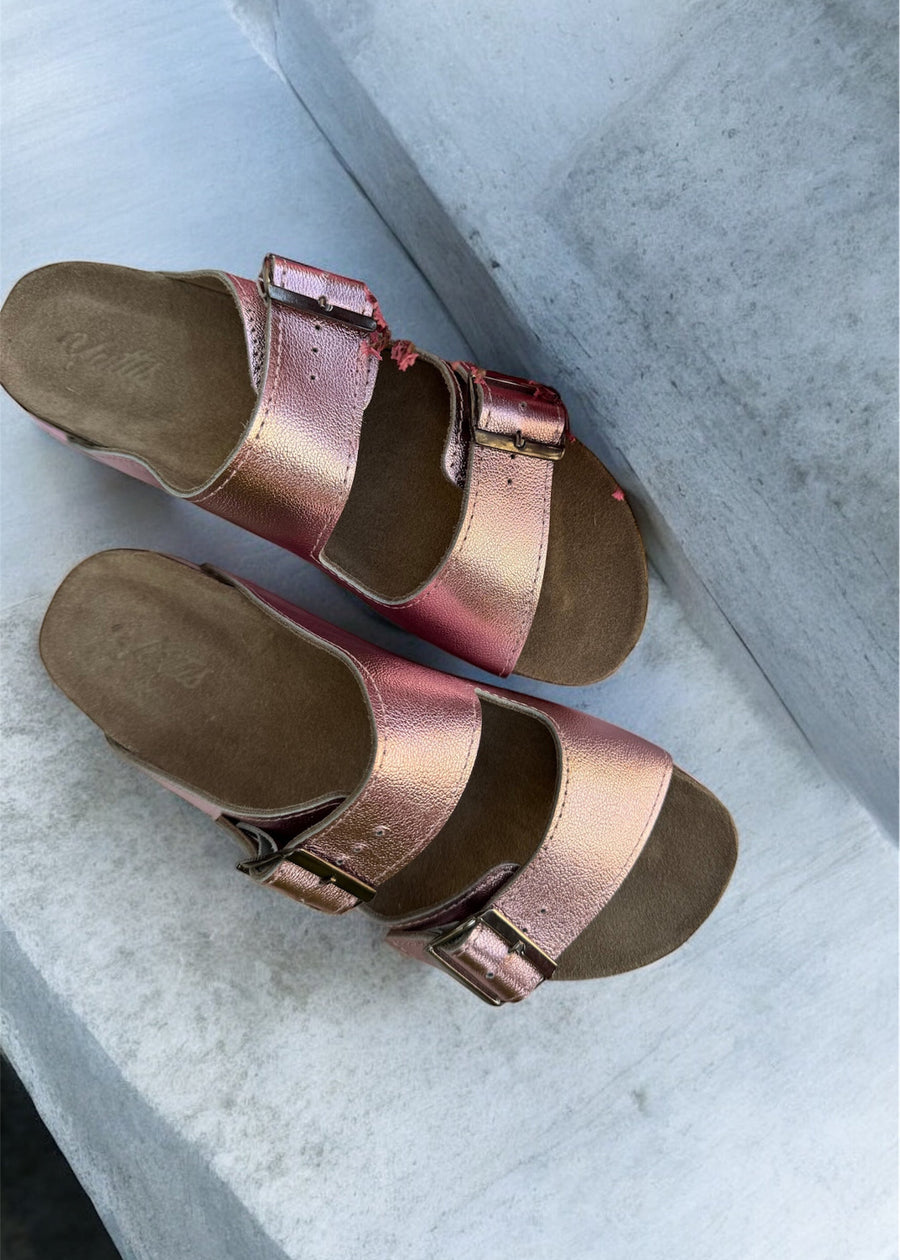 SANDALIA CONFORT ROSA