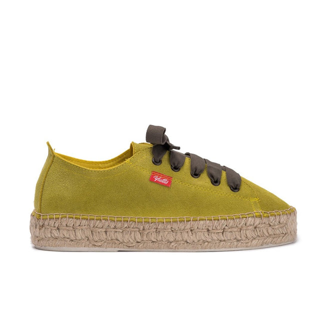 TENIS PIEL AMARILLO