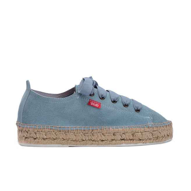 TENIS PIEL AZUL PALO