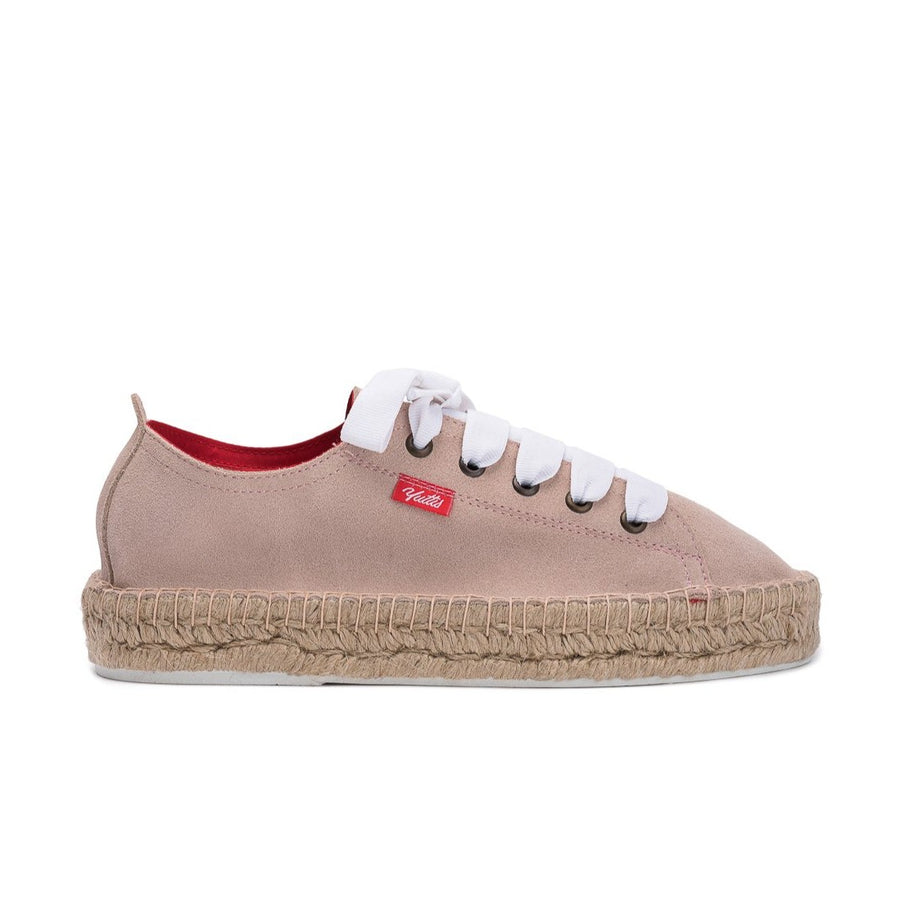 TENIS PIEL ROSADO