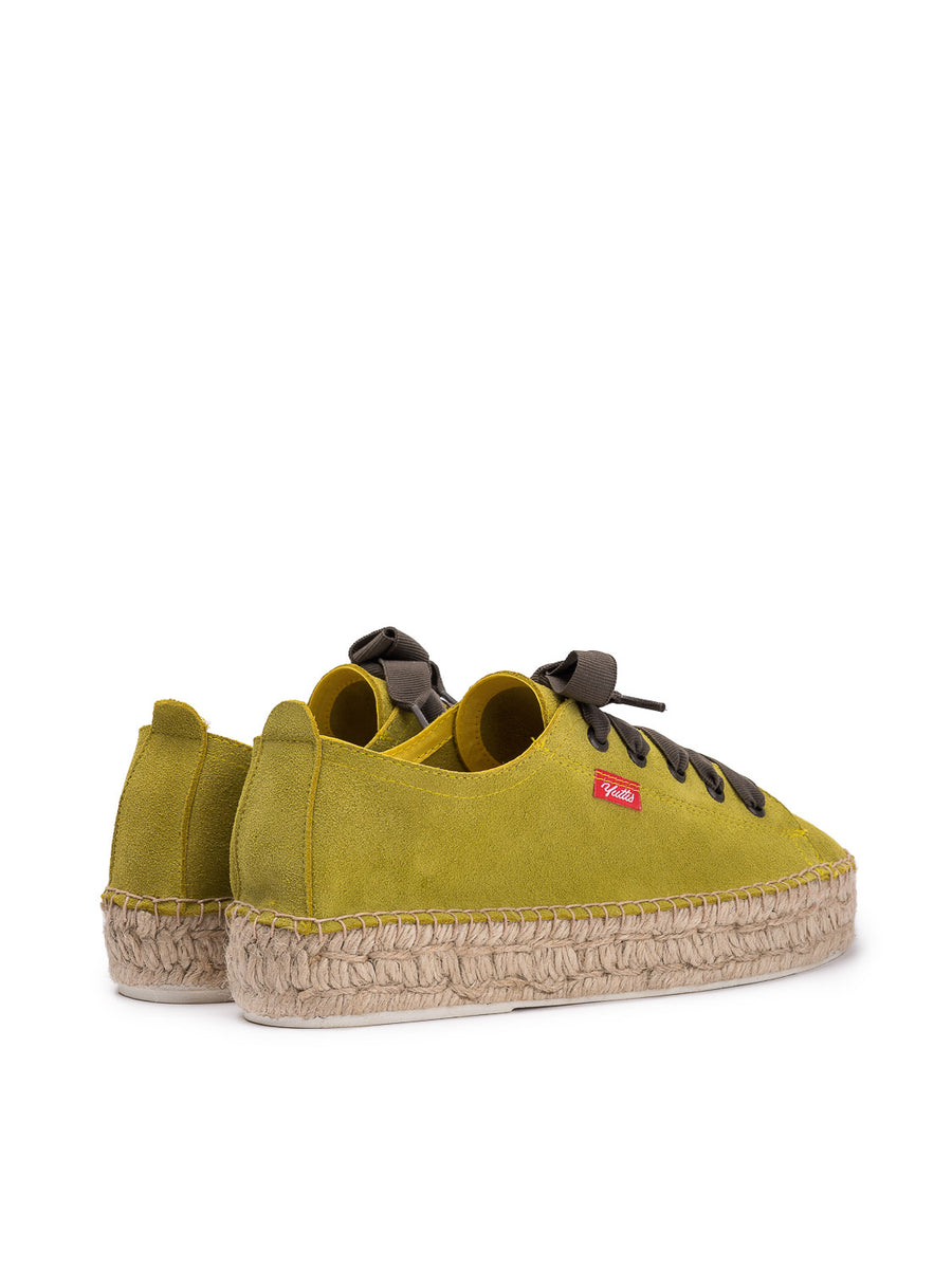 TENIS PIEL AMARILLO