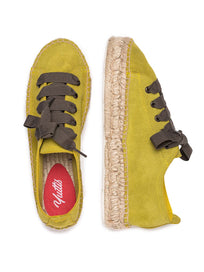 TENIS PIEL AMARILLO