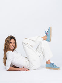 TENIS PIEL AZUL PALO