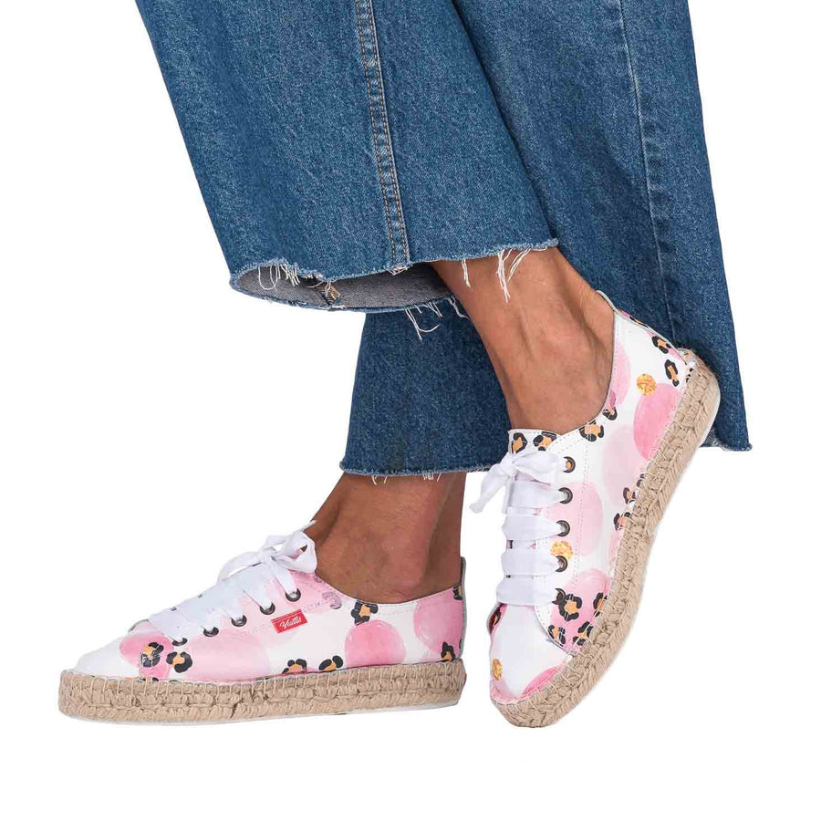 Tenis vegano rosa