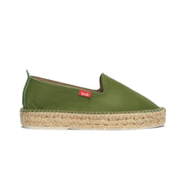 ALPARGATA PIEL VERDE