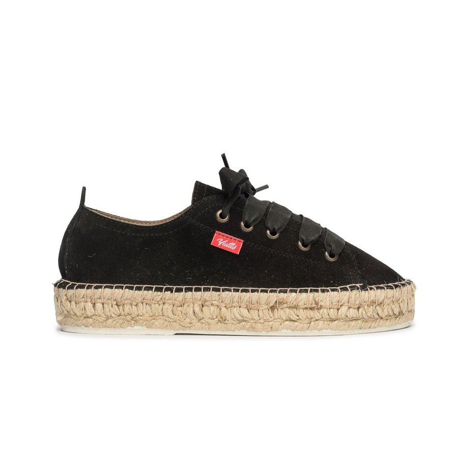 TENIS PIEL NEGRO