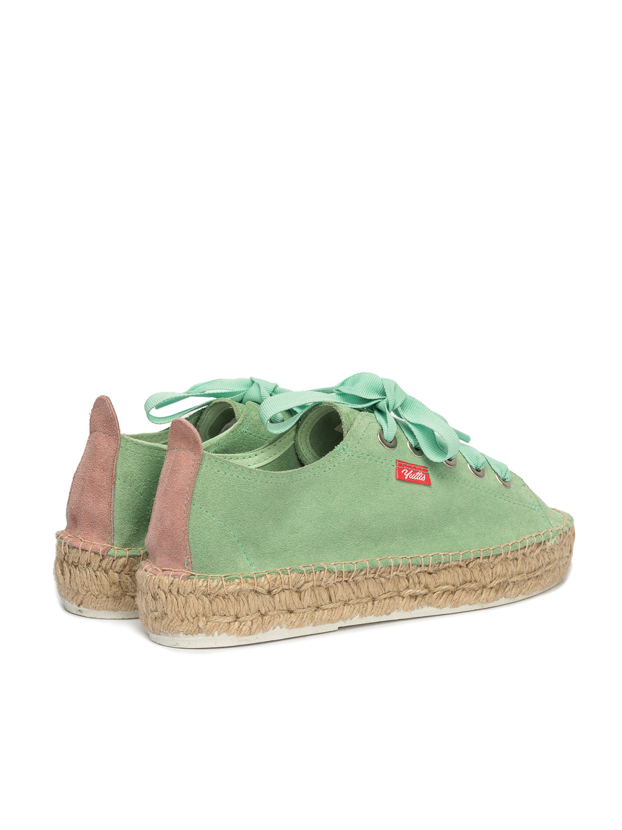 TENIS PIEL MENTA