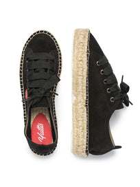 TENIS PIEL NEGRO