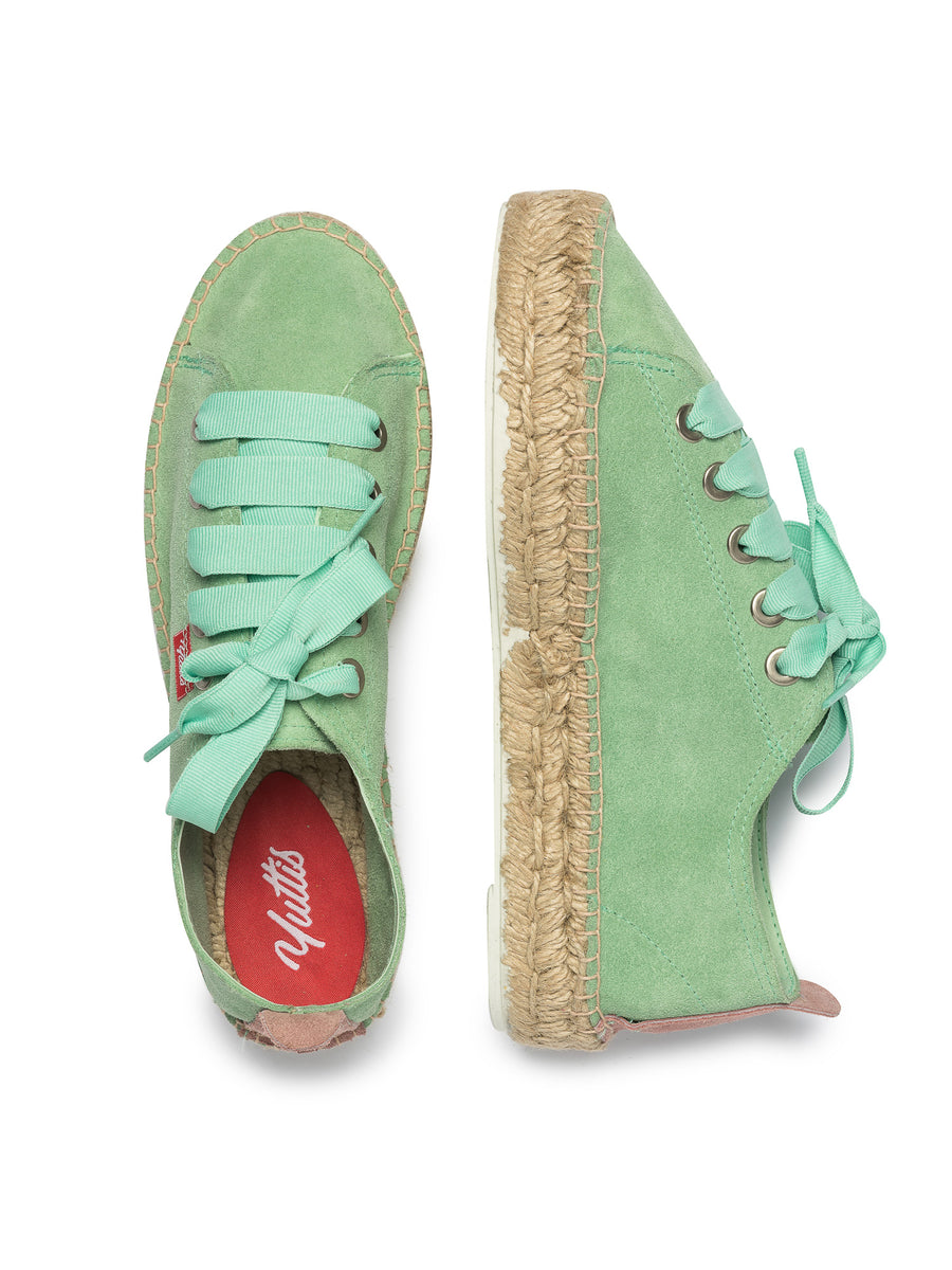 TENIS PIEL MENTA