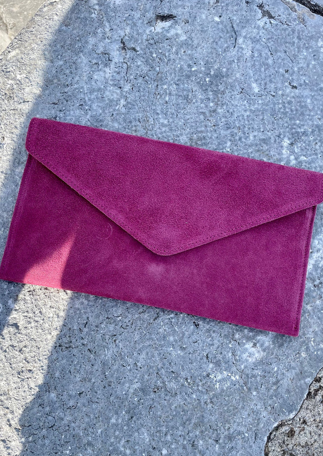 BOLSA ROSA GAMUZA