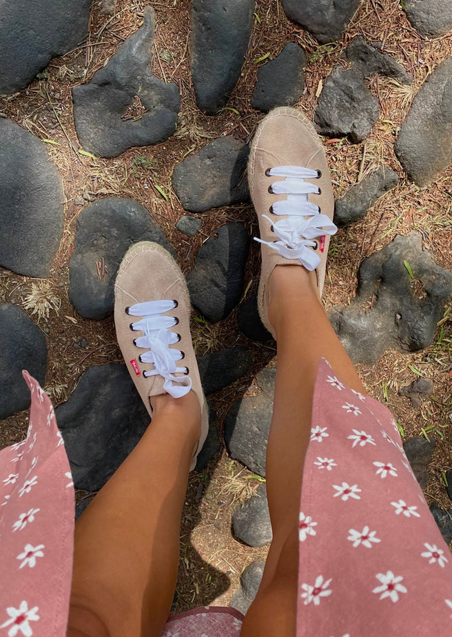TENIS PIEL ROSADO
