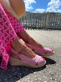 TACÓN 4CM ROSA